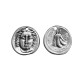 Zamak Pendant Round Coin 25mm