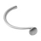 Demi-Bracelet en Zamak. Diamètre Intérieur 46 mm. Ø 3.2 mm