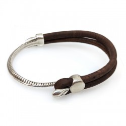 Zamak Half Bracelet Inner Diameter 45mm Ø10.2x5.2mm