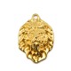 Pendente in Metallo Zama Testa di Leone 26x33mm