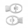 999° Silver Antique Plated/ 5µm