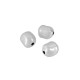 Zamak Bead Oval Irregular 10x12mm Ø1.7mm