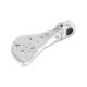 Colgante de Zamak con Hacha Martillado 46 x 27 Mm/4 mm Ø 2,7 mm