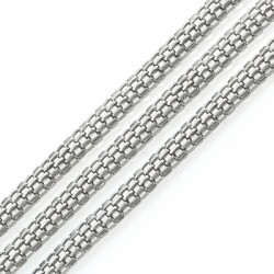 Steel Popcorn Chain 3mm