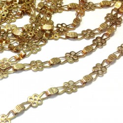 Brass Flower Chain