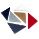 Intercalaire Triangulaire en Plexiacrylique 50x25mm (grosseur 3mm, Ø 1.8mm)