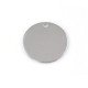 Brass Round Tag Blank 20mm Ø1.9mm