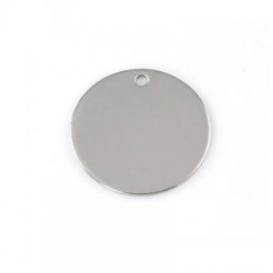 Μεταλλικό Μπρούτζινο Μοτίφ Στρογγυλό 20mm Ø1.9mm