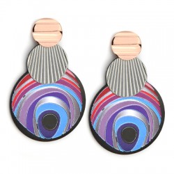 Breloque Ronde en Laiton 21 mm
