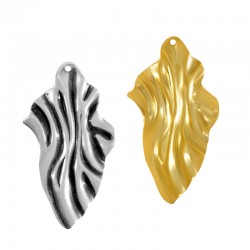 Pendentif en Laiton Irrégulier 45 x 25 mm