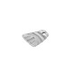 Brass Charm Trapezoid 10x11mm