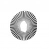 999° Silver Antique Plated/ 5µm
