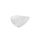 Colgante de Latón Triangular 26 mm