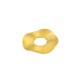 Brass Charm Round 24mm