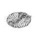 Pendentif rond Martelé en Laiton 40 mm