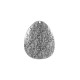 Ciondolo Ovale in Ottone con Fiori 37X31 mm