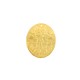 Brass Pendant Oval 24x29mm