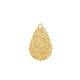 Ciondolo a Goccia in Ottone 12X18 mm