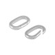 Brass Lobster Clasp Oval 13x22mm