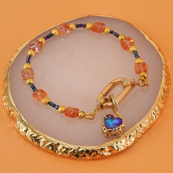 Brass Lobster Clasp Oval 13x22mm