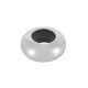 Brass Rondelle with Rubber Tube 10x4.5mm Ø~3.2mm