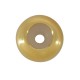 Brass Rondelle with Rubber Tube 7x3mm Ø1.5mm