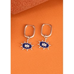 Boucle D'Oreille Rectangulaire en Laiton 14 x 18 Mm/2.4 mm