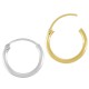 Brass Earring Hoop 15mm/1.6mm