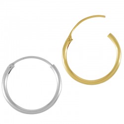 Orecchini a Cerchio in Ottone 25 Mm/1.6 mm