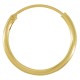 Brass Earring Hoop 25mm/1.6mm