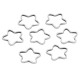 Brass Thin Frame Flower 8mm/0.8mm