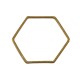Cadre fin en Laiton Hexagonal 6 Mm/0.8 mm