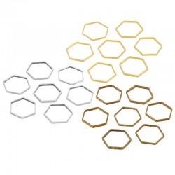 Cadre fin en Laiton Hexagonal 12 Mm/0.8 mm