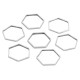 Cornice Sottile in Ottone Esagono 12 Mm/0.8 mm