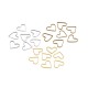 Cornice Sottile in Ottone a Forma di Cuore 7x8 Mm/0.8 mm