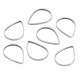 Cadre fin en Laiton en Forme de Goutte 9 x 13 Mm/0.8 mm
