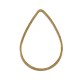 Cornice Sottile in Ottone a Goccia 9X13 Mm/0.8 mm