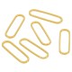 Brass Thin Frame Oval 5x12mm/0.8mm