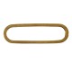 Cornice Sottile in Ottone Ovale 6X20 Mm/0.8 mm