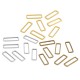 Brass Connector Rectangular 5x15mm/0.8mm