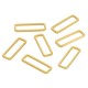Brass Connector Rectangular 5x15mm/0.8mm