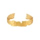 Brass Bracelet Hammered 62mm