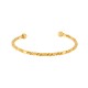 Bracelet en Laiton Torsadé 60 mm