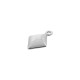 Colgante de Metal Latón Rombo 10x13mm