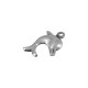 Breloque en Laiton en Forme de Dauphin 12 x 14 mm