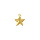 Ciondolo in Ottone a Forma di Stella 12 mm