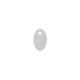 Brass Charm Oval Tag 5x8mm Ø1.1mm