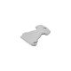 Colgante de Latón con Forma de Perro 12 x 16 mm Ø 1,6 mm