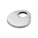 Brass Charm Drop ~6x7mm/1mm Ø2.4mm