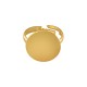 Brass Ring Disc 3x0.5mm
